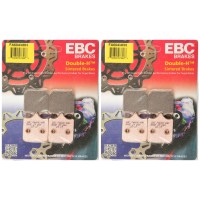 EBC Brakes Double-H Sintered Superbike Brake Pads Front - FA604/4HH EBC Brakes Double-H Sintered Superbike Brake Pads Front - FA604/4HH